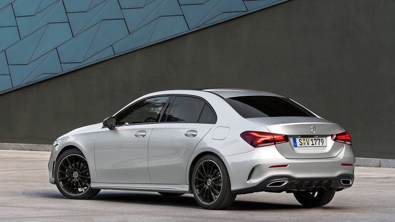 Illustration for article titled The 2019 Mercedes A-Class Is a Great Looking Little Sedan That's New to America